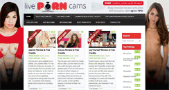 Desktop Screenshot of live-porncams.com